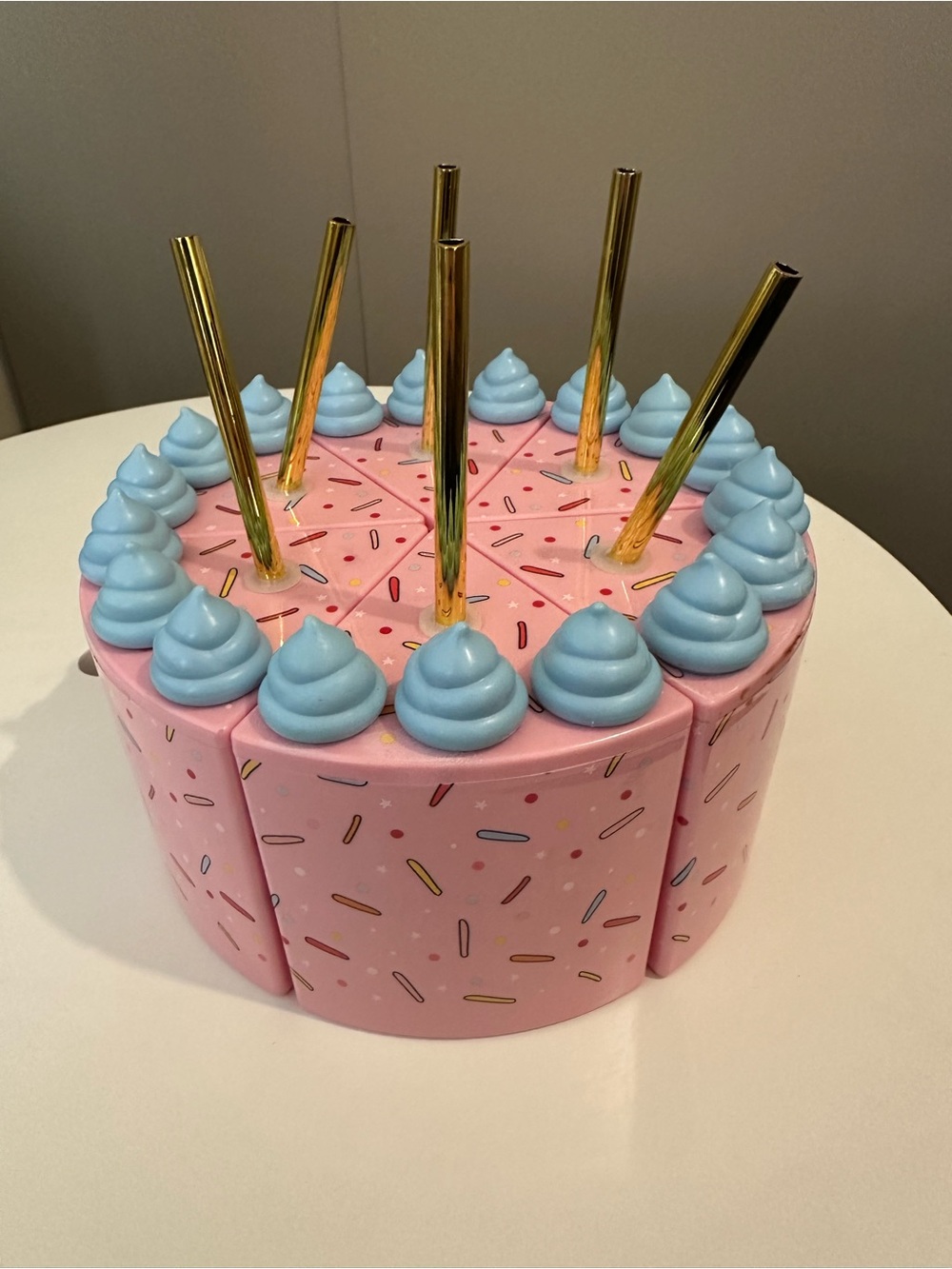 Packed Party Piece of Cake Sipper Set